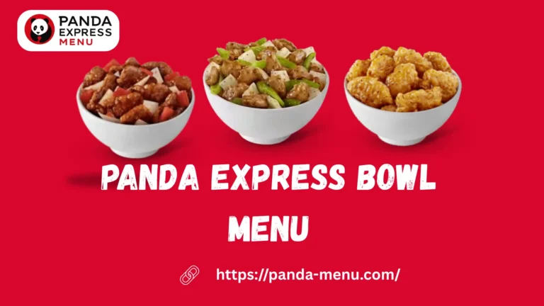 Panda Express Bowl Menu